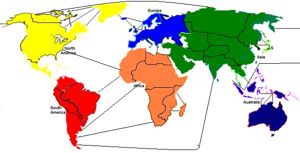the map